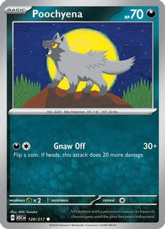 Poochyena 128  - Reverse Holofoil ME Ascended Heroes - Common-1