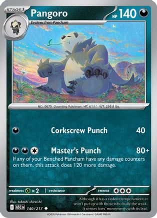 Pangoro 140  ME Ascended Heroes - Uncommon-1