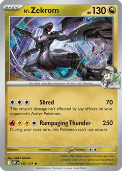 N's Zekrom 155  - Reverse Holofoil ME Ascended Heroes - Rare-1