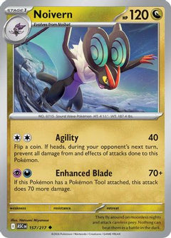 Noivern 157  - Reverse Holofoil ME Ascended Heroes - Uncommon-1