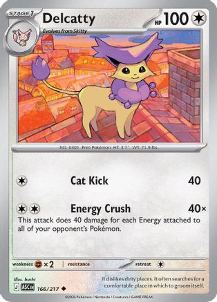 Delcatty 166  ME Ascended Heroes - Uncommon-1