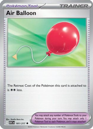 Air Balloon 181  ME Ascended Heroes - Uncommon-1