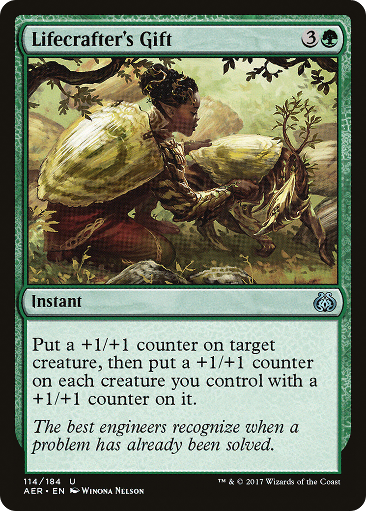 Lifecrafter's Gift [Aether Revolt]-1
