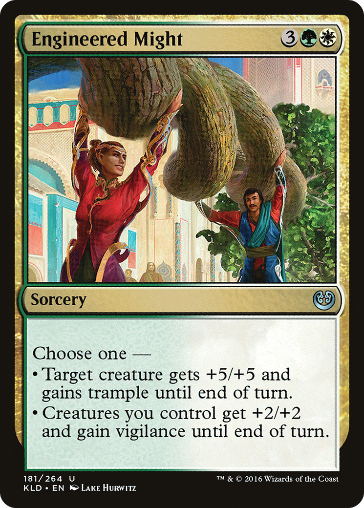 Engineered Might [Kaladesh]-1
