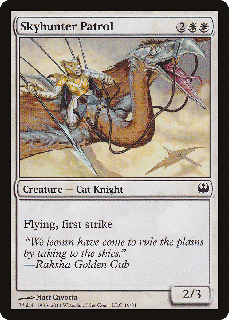 Skyhunter Patrol [Duel Decks: Knights vs. Dragons]-1