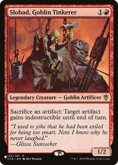 Slobad, Goblin Tinkerer [The List]-1