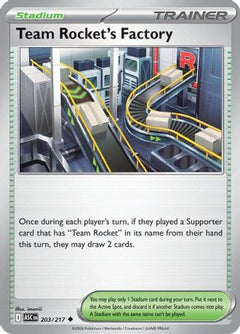 Team Rocket's Factory 203  - Reverse Holofoil ME Ascended Heroes - Uncommon-1