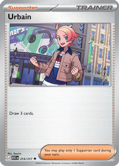 Urbain 214  - Reverse Holofoil ME Ascended Heroes - Uncommon-1