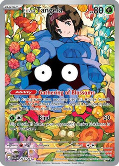 Erika's Tangela 218/217  - Holofoil ME Ascended Heroes - Illustration Rare-1
