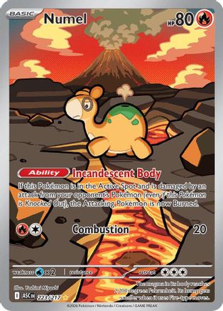 Numel 223/217  - Holofoil ME Ascended Heroes - Illustration Rare-1