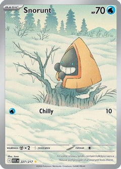 Snorunt 227/217  - Holofoil ME Ascended Heroes - Illustration Rare-1