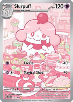 Slurpuff 236/217  - Holofoil ME Ascended Heroes - Illustration Rare-1