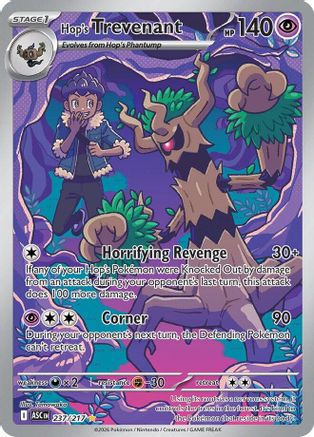 Hop's Trevenant 237/217  - Holofoil ME Ascended Heroes - Illustration Rare-1