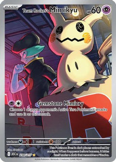Team Rocket's Mimikyu 238/217  - Holofoil ME Ascended Heroes - Illustration Rare-1