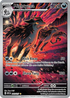 Mightyena 243/217  - Holofoil ME Ascended Heroes - Illustration Rare-1