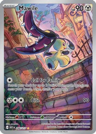 Mawile 246/217  - Holofoil ME Ascended Heroes - Illustration Rare-1
