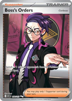 Boss's Orders [Corbeau] 256/217  - Holofoil ME Ascended Heroes - Ultra Rare-1