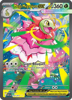Mega Meganium ex 272/217  - Holofoil ME Ascended Heroes - Special Illustration Rare-1