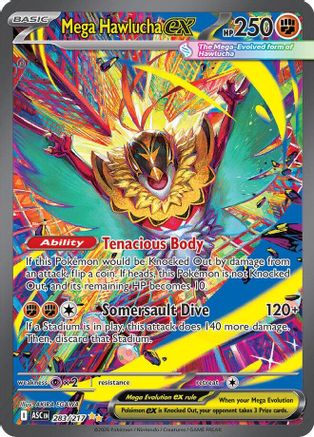 Mega Hawlucha ex 283/217  - Holofoil ME Ascended Heroes - Special Illustration Rare-1