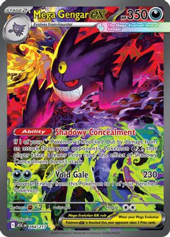 Mega Gengar ex 284/217  - Holofoil ME Ascended Heroes - Special Illustration Rare-1