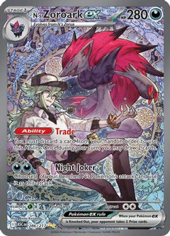 N's Zoroark ex 286/217  - Holofoil ME Ascended Heroes - Special Illustration Rare-1