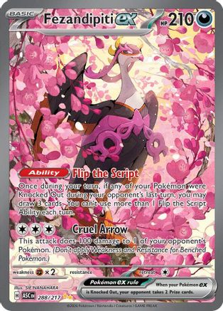 Fezandipiti ex 288/217  - Holofoil ME Ascended Heroes - Special Illustration Rare-1