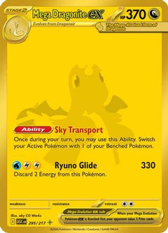 Mega Dragonite ex 295/217  - Holofoil ME Ascended Heroes - Mega Hyper Rare-1