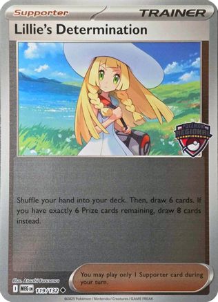Lillie's Determination (Regional Championships) 119  - Reverse Holofoil League & Championship Cards - Uncommon-1