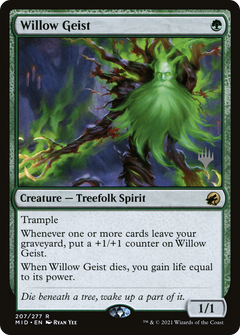 Willow Geist (PPMID-207) - Innistrad: Midnight Hunt Promos-1