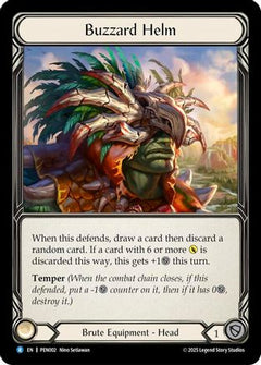 Buzzard Helm (PEN002) - Compendium of Rathe Cold Foil-1