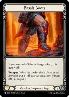 Basalt Boots (PEN019) - Compendium of Rathe Cold Foil-1