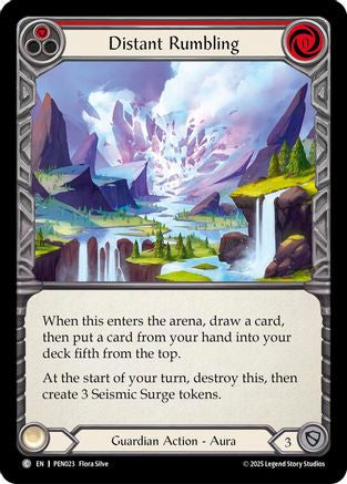 Distant Rumbling (Red) (PEN023) - Compendium of Rathe-1