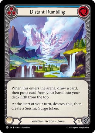 Distant Rumbling (Blue) (PEN025) - Compendium of Rathe-1