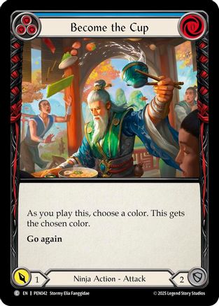 Become The Cup (Blue) (PEN042) - Compendium of Rathe-1
