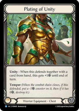 Plating Of Unity (PEN045) - Compendium of Rathe Cold Foil-1