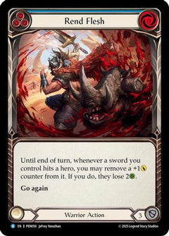 Rend Flesh (Blue) (PEN050) - Compendium of Rathe-1