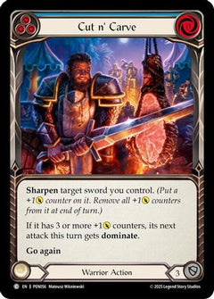 Cut N Carve (Blue) (Regular) [PEN056] (Compendium of Rathe)-1