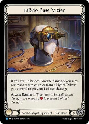 Mbrio Base Vizier (PEN058) - Compendium of Rathe Cold Foil-1