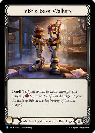 Mbrio Base Walkers (PEN061) - Compendium of Rathe Cold Foil-1