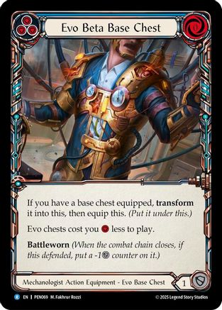 Evo Beta Base Chest (Blue) (Regular) [PEN069] (Compendium of Rathe)-1