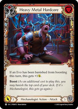 Heavy Metal Hardcore (Red) (PEN072) - Compendium of Rathe-1