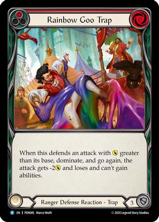 Rainbow Goo Trap (Red) (Regular) [PEN085] (Compendium of Rathe)-1