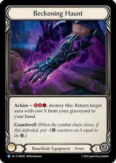 Beckoning Haunt (PEN095) - Compendium of Rathe Cold Foil-1