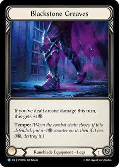Blackstone Greaves (PEN096) - Compendium of Rathe Cold Foil-1