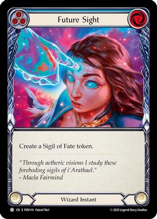 Future Sight (Blue) (PEN119) - Compendium of Rathe-1