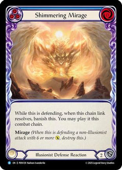 Shimmering Mirage (Blue) (PEN129) - Compendium of Rathe Rainbow Foil-1