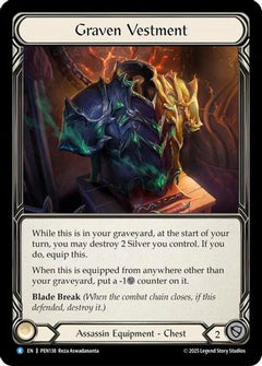 Graven Vestment (PEN138) - Compendium of Rathe Cold Foil-1