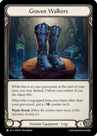 Graven Walkers (PEN140) - Compendium of Rathe Cold Foil-1