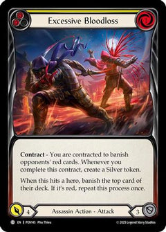Excessive Bloodloss (Yellow) (PEN145) - Compendium of Rathe Rainbow Foil-1