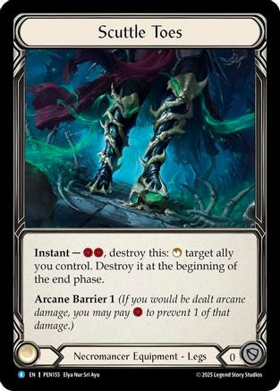 Scuttle Toes (PEN155) - Compendium of Rathe Cold Foil-1